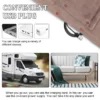 Heated Blanket, 63x33in, USB - view 4