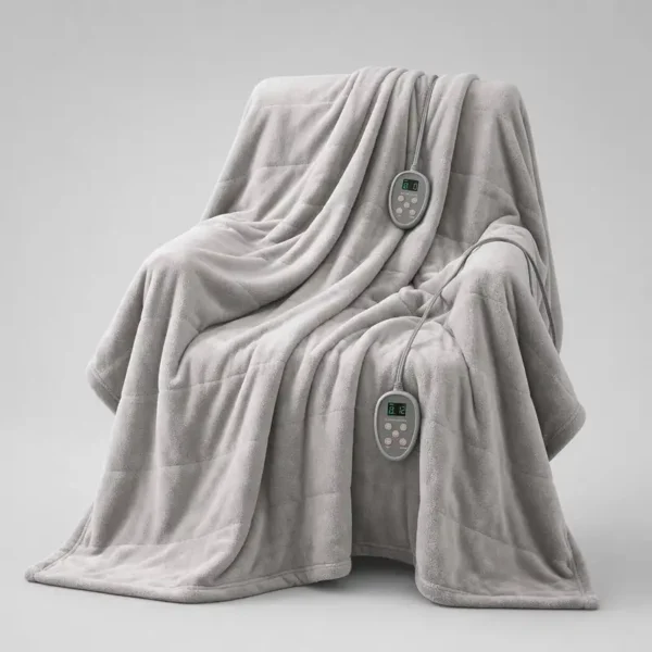 Heated Blanket, 90x100, AC220V, EU Plug - view 3