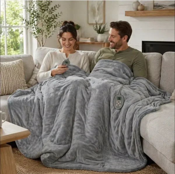 Heated Blanket, 90x100, AC220V, EU Plug - view 5