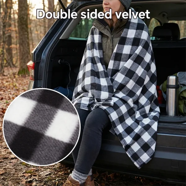 Heated Blanket, HOMFUL, 12V - view 4