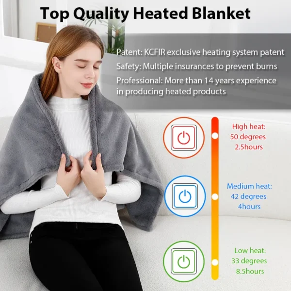 Heated Blanket, Portable, 5V - view 5