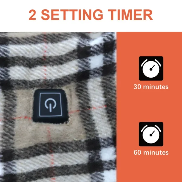 Heated Blanket, Portable, 5V, USB - view 4