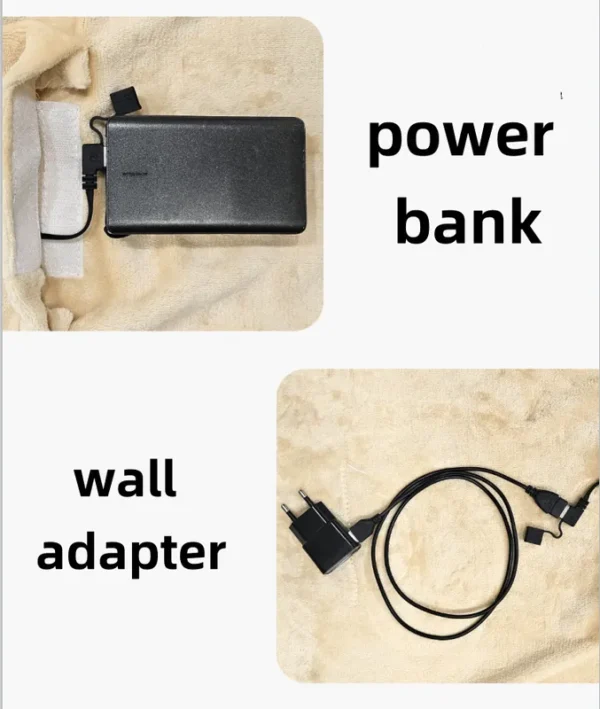 Heated Blanket, Portable, USB - view 4