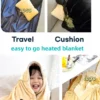 Heated Blanket, Portable, USB - view 5