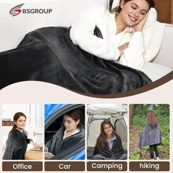 Heated Blanket, USB, Cordless - view 4