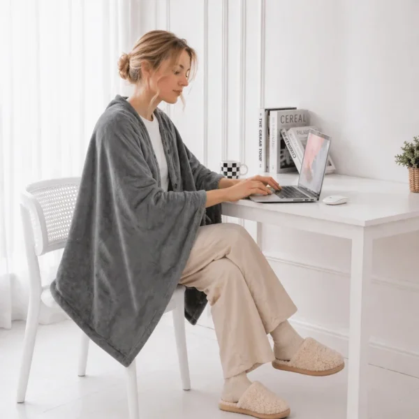 Heated Blanket, USB, Flannel Fleece - view 2