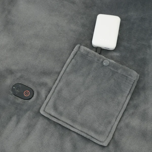 Heated Blanket, USB, Flannel Fleece - view 3