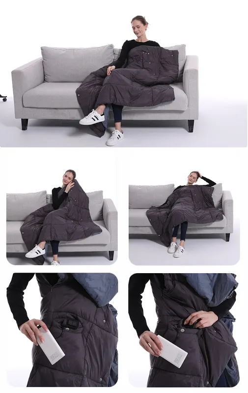Heated Blanket, USB, Portable - view 5