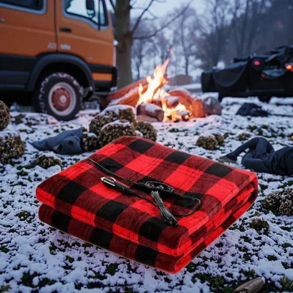 Heated Blanket, WOOTSHU, 150x70cm - view 3