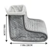 Heated Foot Warmer, 220V, 120 W(0.16hp), Polyester