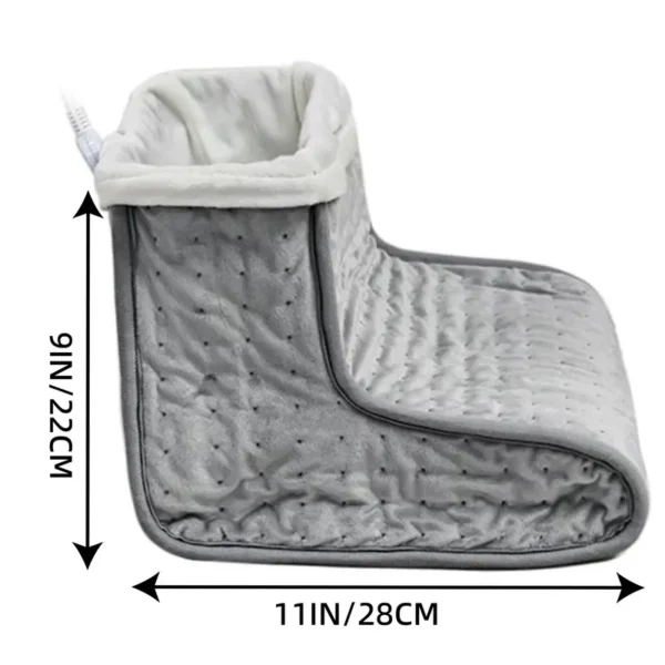 Heated Foot Warmer, 220V, 120 W(0.16hp), Polyester