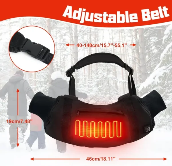Heated Hand Warmer, 10000mAh, 3-Level - view 2