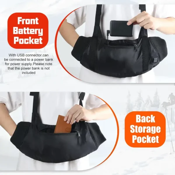 Heated Hand Warmer, 10000mAh, 3-Level - view 5