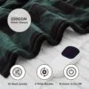 Heated Throw Fleece Blanket, 180x160, 100%, Portable - view 6