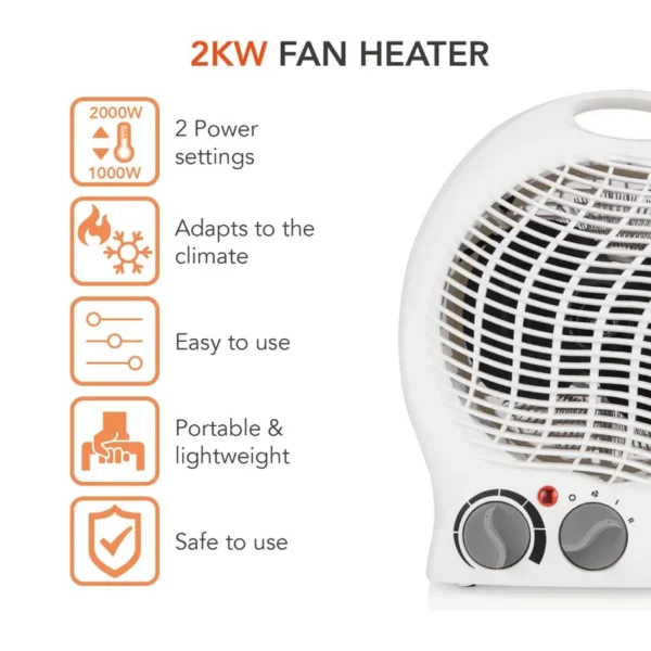 Heater, Portable, 2000W - view 2