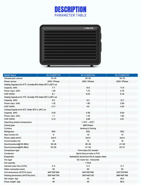 Heating Air Heat Pump, ICE, SPA, R32, WIFI - view 4