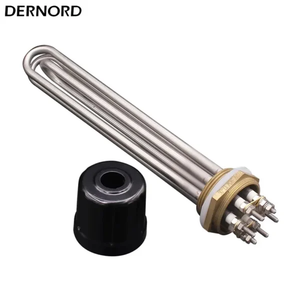Heating Element Immersion Heater, 220v/380v, Stainless, Steel - view 2