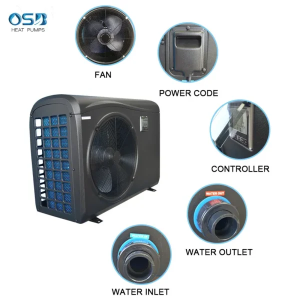 Heating Heat Pump, Inverter, Solar - view 2
