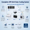 Heating Solar Air Conditioner, 48V, Inverter - view 5
