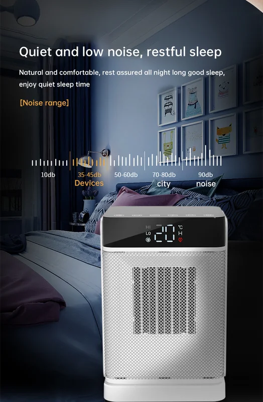Heating Wire Air Heater, Tangential, Portable - view 5