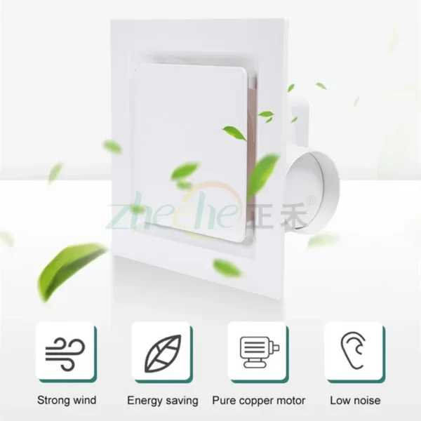 Heavy Duty Acdcec Motor, Plastic, Ceiling - view 6