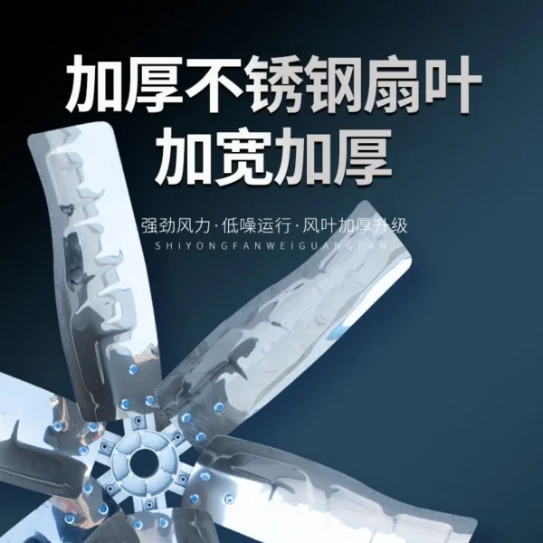 Heavy-duty Hammer-type Exhaust Fan, AC 220V~240V, Electric - view 4