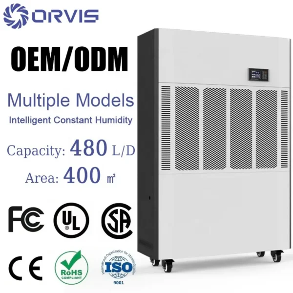 Heavy Duty Industrial Dehumidifier, ORVIS, 450L, 500L, 220V