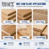 Hf007 Industrial Wooden Fan, WRZ, 300mm, 72T, 2.2mm - view 6