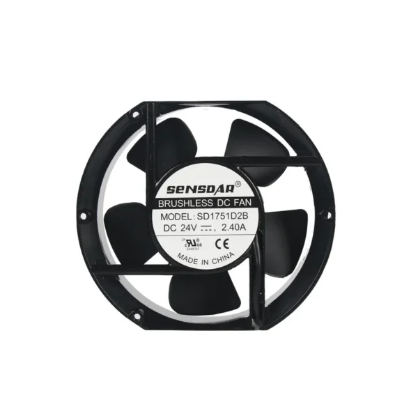 High Airflow Axial Fan, Explosion-proof, 172x150x51mm, 52dBA - view 2