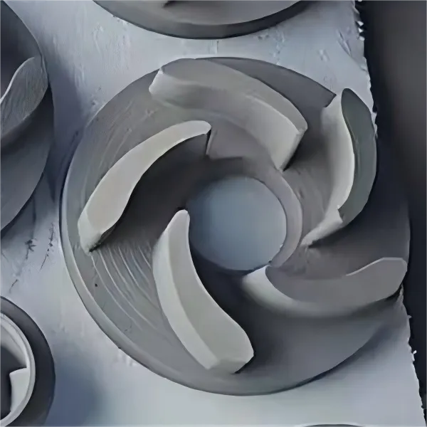 High-chromium Alloy Rubber Impeller, natural rubber - view 3