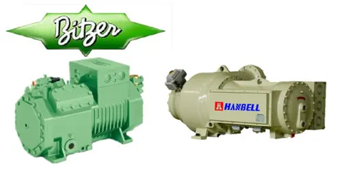 High Efficiency Hanbell Compressor, 200RT, HVAC - view 5