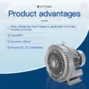 High Efficiency Turbo Blower, 165m3, 220 V, 165 m3 - view 4