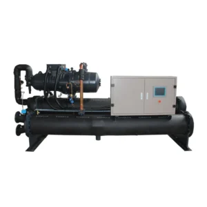 High-efficiency Twin-screw Water-cooled Chiller, COP, 380V