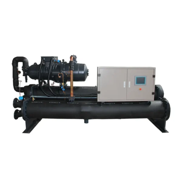 High-efficiency Twin-screw Water-cooled Chiller, COP, 380V