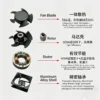High-flow External Rotor Fan, 350FZY, 220V, 50/60Hz, Copper - view 5