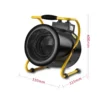 High Power Industrial Heater, Portable, 3KW - view 2