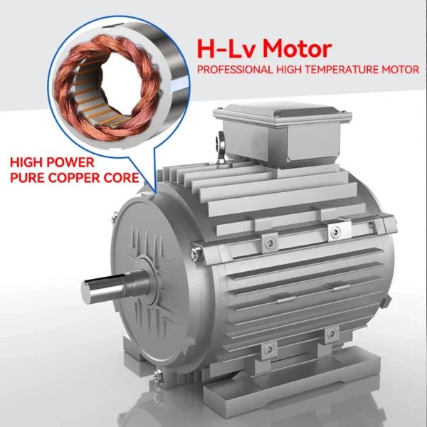 High-power Ventilation Centrifugal Fan, axial, 380V, Electric - view 4