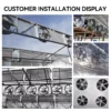 High-power Ventilation Centrifugal Fan, axial, 380V, Electric - view 5