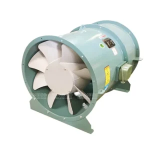 High Pressure Axial Fan, SWF, DUCT, MOUNTED, MIXED-FLOW