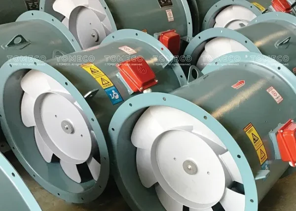 High Pressure Axial Fan, SWF, DUCT, MOUNTED, MIXED-FLOW - view 5