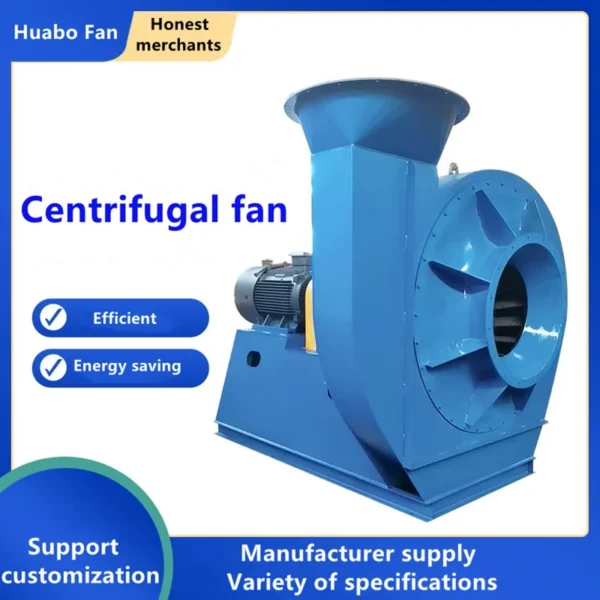 High-pressure Centrifugal Ventilation Fan, 3kw, 4kw, 5.5kw - view 6