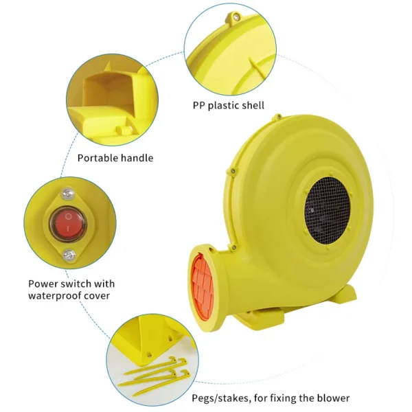 High Quality Fan, 1500W, 2HP - view 3