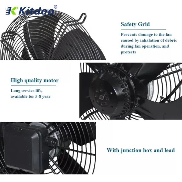 High Speed Condenser Fan Motor for Refrigeration Units, Custom Build - view 6