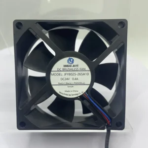 High Speed Cooling Fan, 80x25mm, 24V, PWM, IP55/IP68