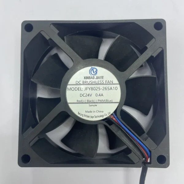 High Speed Cooling Fan, 80x25mm, 24V, PWM, IP55/IP68 - view 5