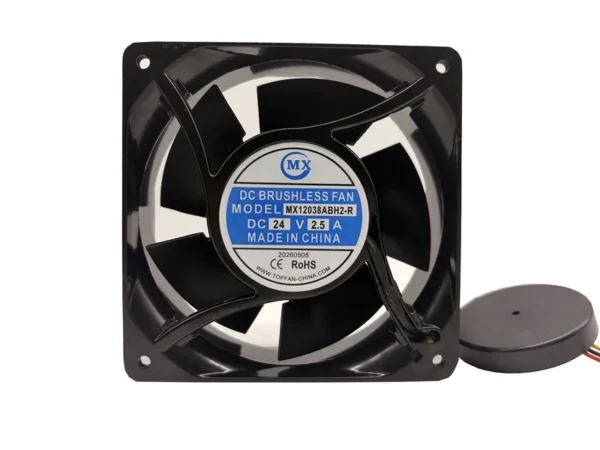 High Speed Fan, DELTA, 120x120x38mm, 24V, 48V - view 6