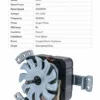 High Speed Oven Fan, 6030, 110V, 220V, 50/60HZ - view 6