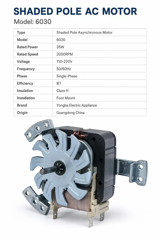 High Speed Oven Fan, 6030, 110V, 220V, 50/60HZ - view 6