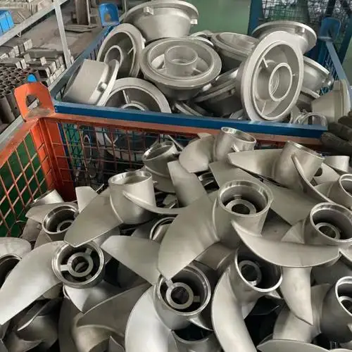 High-strength Aluminum Alloy Impeller, Cast - view 4