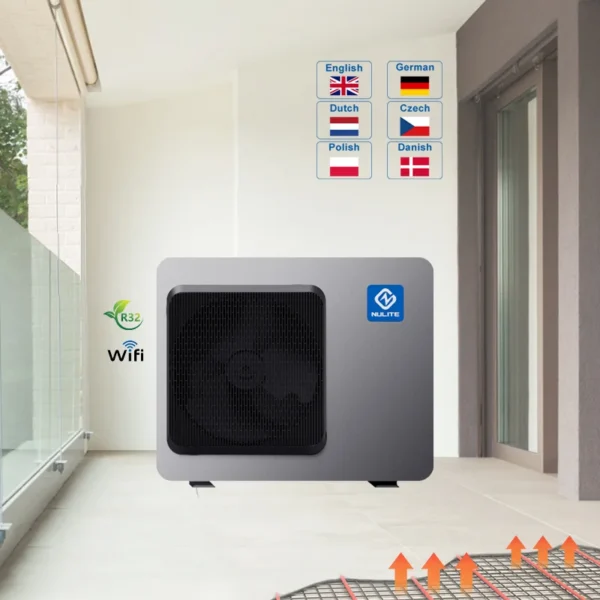 High Temperature Heat Pump, R744, CO2, 7KW, Monoblock - view 6